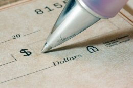 Donation check