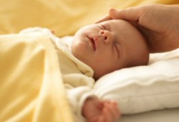 Infant sleeping