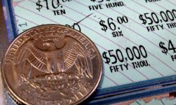 Winning lotto ticket